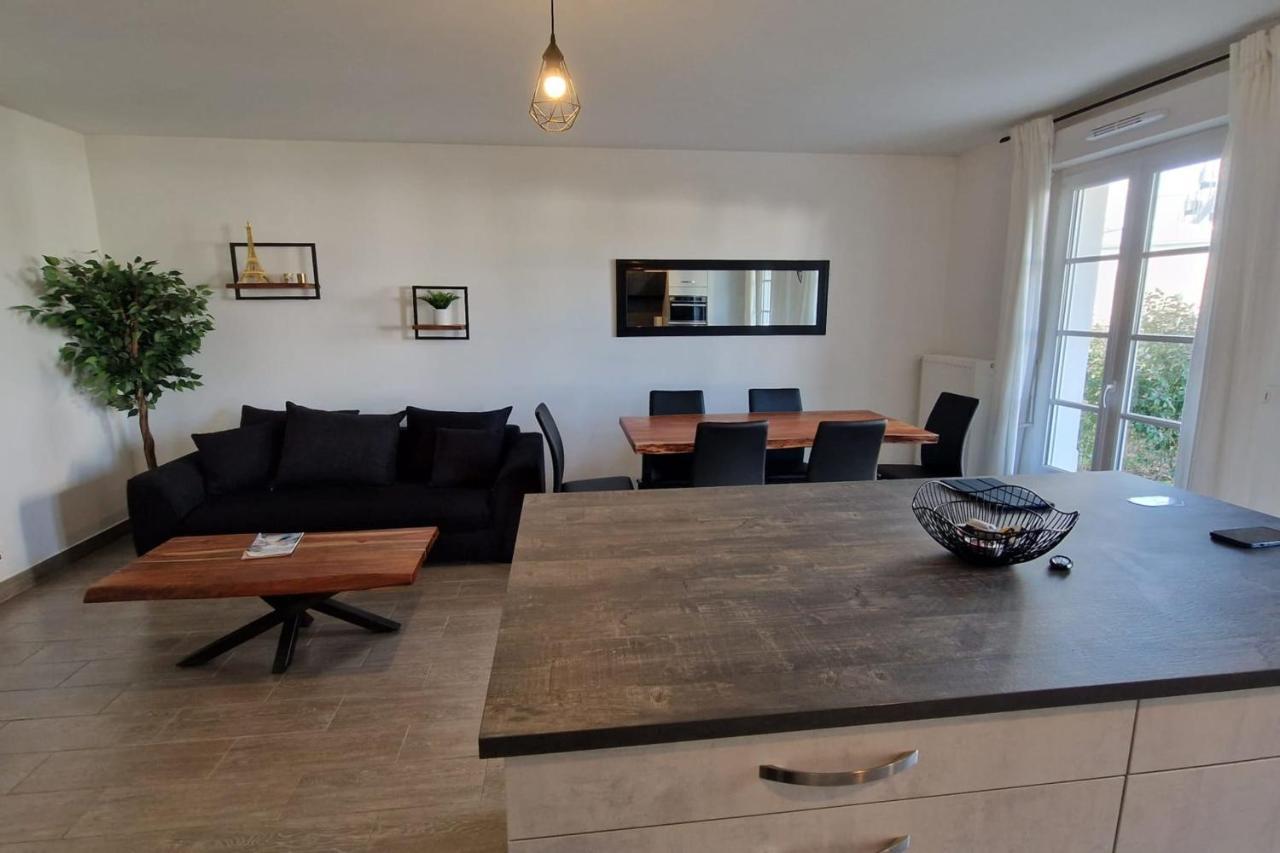 Appartement Chic Gold - 5Min Disneyland セリ エクステリア 写真